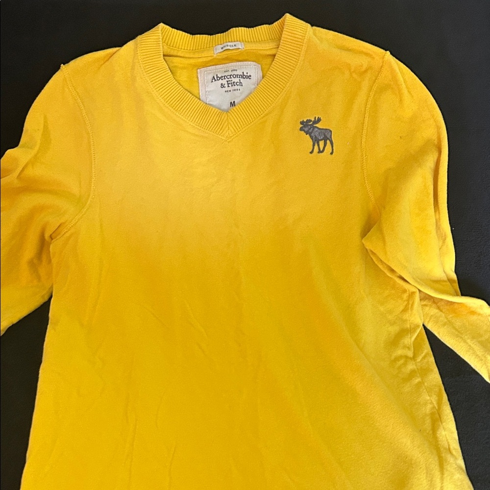 Abercrombie & Fitch Kids Vivid Yellow Sweater